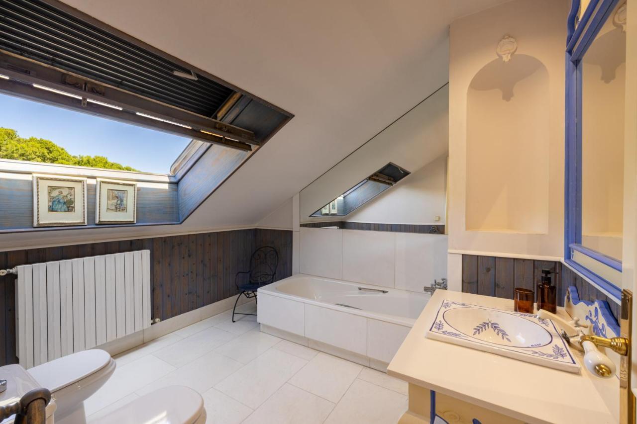 Villa Casa Con Piscina En El Centro Tudela Esterno foto