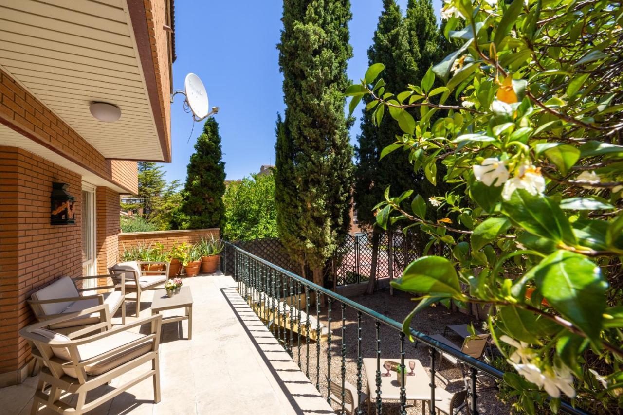 Villa Casa Con Piscina En El Centro Tudela Esterno foto